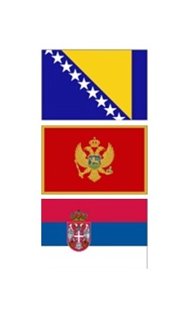 Bosnien Und Herzegowina Montenegro Serbien